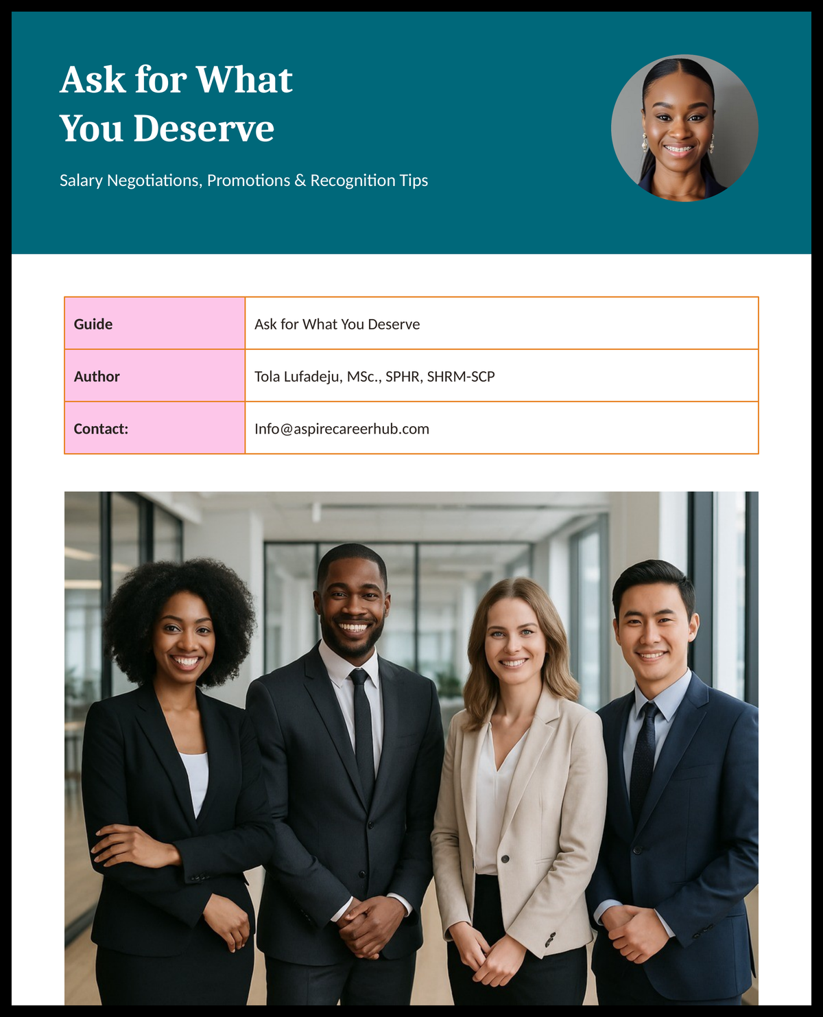 Ask For What You Deserve