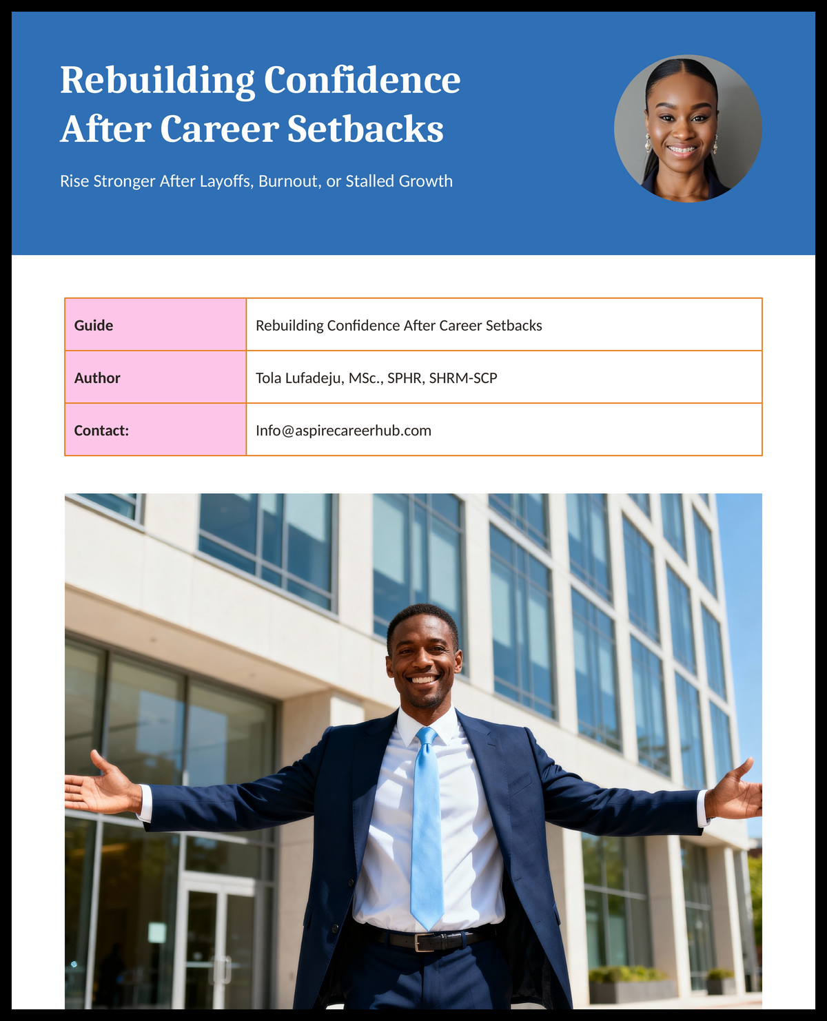 Rebuilding Confidence After Career Setbacks