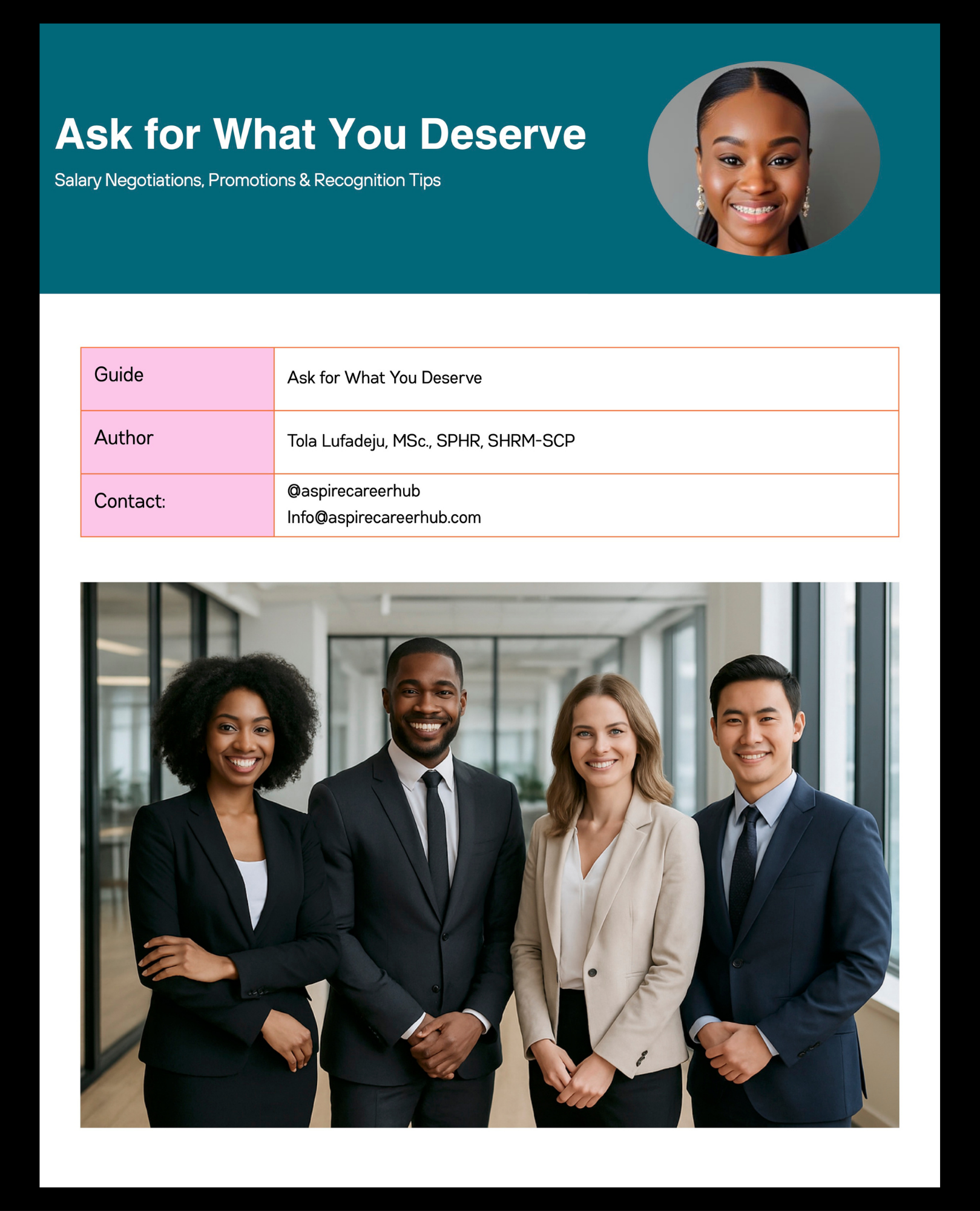 Ask For What You Deserve