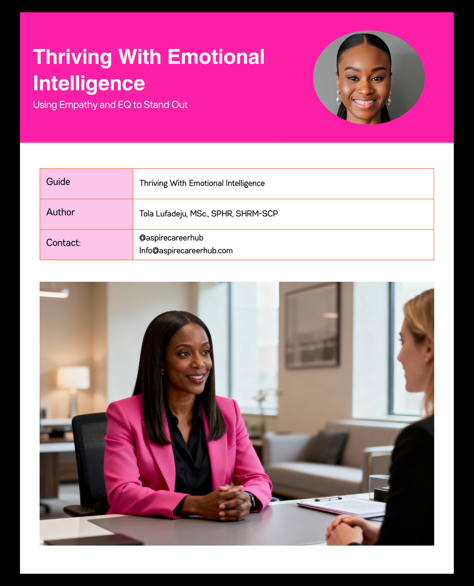Thriving with Emotional Intelligence