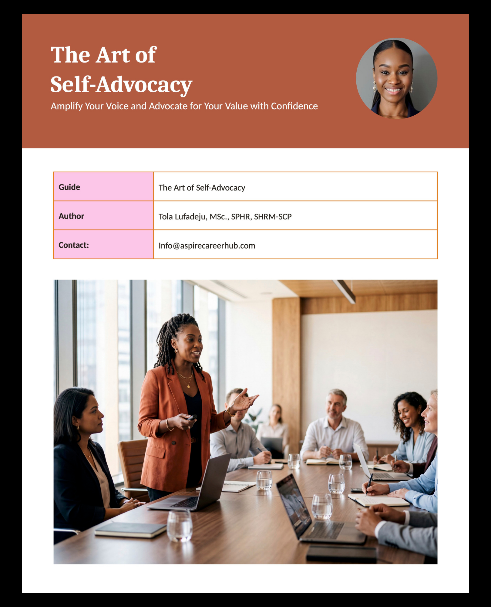 The Art of Self-Advocacy